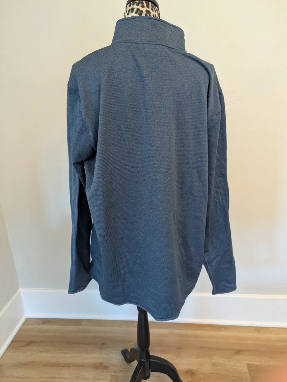 Merrell Men's Blue Quarter-Zip Fleece Pullover